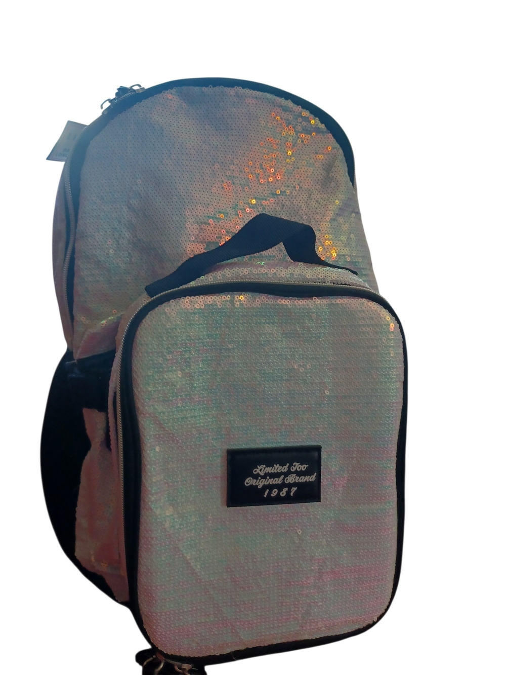 Limited Too Pink Sequin Backpack - Men's Fashion Bag